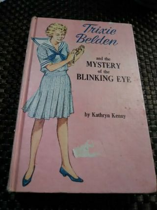 Trixie Belden Mystery Of The Blinking Eye 1966 Vintage Book