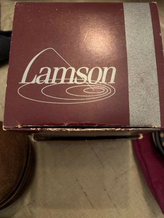 Lamson Lp2 Fly Reel With Case,  Spare Spoil With Case
