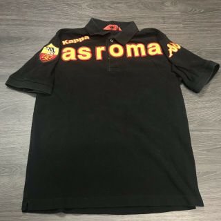 Kappa Italian Football Soccer Club As Roma Polo Shirt Men 