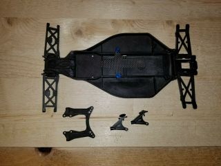 Vintage Team Associated Rc10 B4 B4.  1 Factory Chassis Assembly With Extra Parts