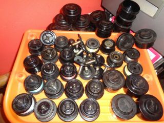 16 Mitchell 300 Spools Plus Parts & Containers Antique Mitchell 300 Reel Parts