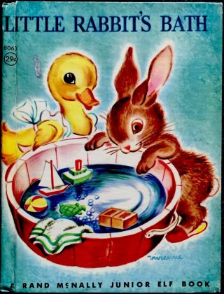 Little Rabbit’s Bath Blake Vintage Children 