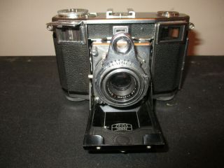 Vintage Zeiss Icon Range Finder Camera W/ Zeiss Opton Tessar Lens & Case