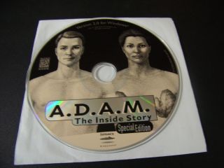 Vintage A.  D.  A.  M.  - The Inside Story - Special Edition - Version 2.  0 (pc,  1996)