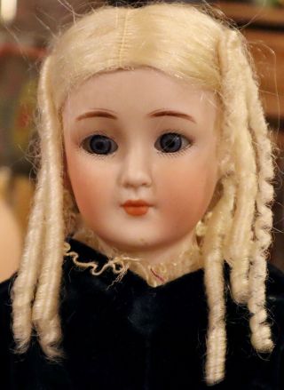 Antique 14 " German Bisque Rare Simon Halbig Closed Mouth 1160 Doll