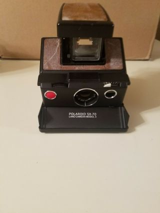 Vintage Polaroid Sx - 70 Land Camera Model 3 With Box -