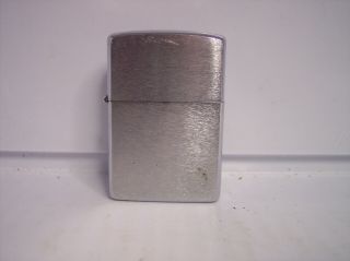Vintage \\\ Zippo \\\ Silver Color Lighter