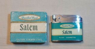 Vintage Zenith Salem Cigarettes Advertising Lighter -