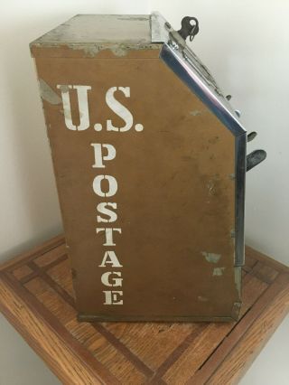 Antique Postage Stamp Vending Machine - 4 and 5 cent stamps - Vogue Enterprises 3