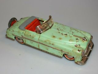Vintage Tin Friction Car Toy Made In Us Zone Germany Tin Toy M33