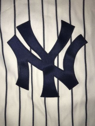 Derek Jeter Signed Yankees 2 Pinstriped Jersey Not Authenticated 3