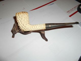 Vintage Estate Kaywoodie Coral White Briar Tobacco Pipe