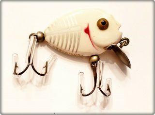 Heddon 380 Tiny Punkinseed Spook Lure White Shore