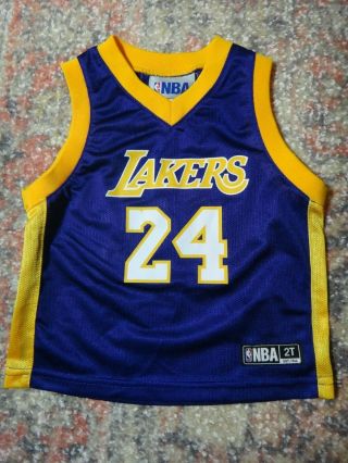 Nba Store Child/infant/youth Kobe Bryant La Lakers 24 Jersey Size 2t