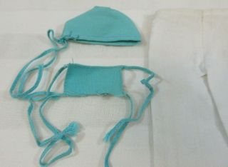 Vtg Ken Doll 7705 Best Buy Clothes 70 ' s Doctor Outfit Get up n Go Hat Pants Mask 2