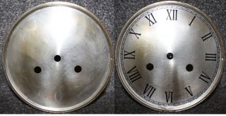 Vintage 5 " Clock Face/dial Roman Numeral Number Restore/renovation Wet Transfer