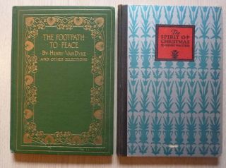 2 Henry Van Dyke Vintage Books The Footpath To Peace And The Spirit Of Christmas