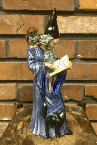 Vintage Royal Doulton Figurine “the Wizard” Hn 2877 England