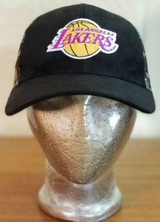 Los Angeles Lakers Hoops For Troops Pechanga Resort & Casino Green Camo Hat Cap
