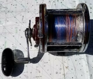 Vintage Penn Special Senator 6/0 114 Conventional Fishing Reel - Made in the USA 3