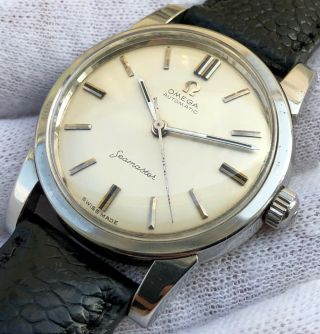 Vintage 1960s Omega Seamaster Ss Cal.  552 Men’s Automatic Watch