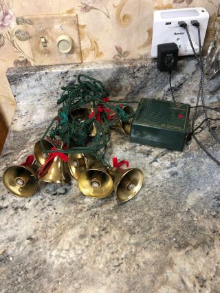 1992 Vintage Mr.  Christmas Bells Of Christmas Lighted Musical Bells Musical