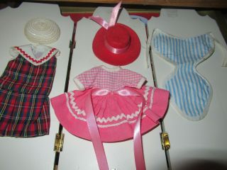 Vintage American Character Betsy Mccall 8 " Doll Outfits Hats - Hreat