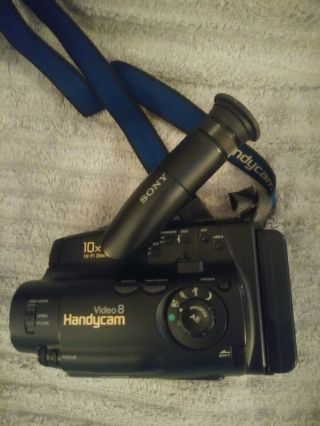 Vintage Sony Camcorder Handycam Video 8