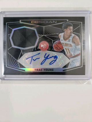 2018 - 19 Obsidian Trae Young Sp Rpa 11/50 Jersey 1of1