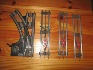 Vintage Lionel 1024 Switch Train,  Remote Control Straight Track Sections