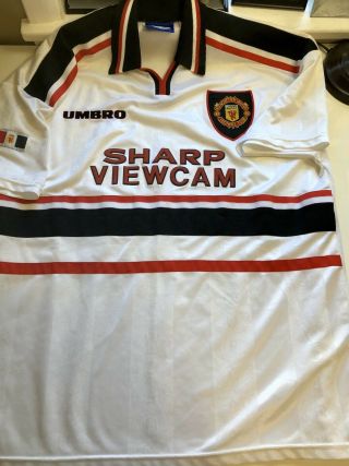 Vintage Umbro Manchester United Jersey Xl