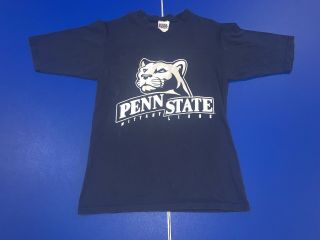 Vintage Penn State Nittany Lions T Shirt Medium Double Sided