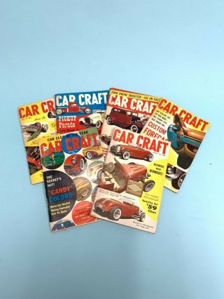 Vintage 1959 Car Craft Mag Bundle