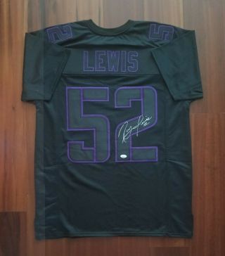Ray Lewis Autographed Signed Jersey Baltimore Ravens Jsa