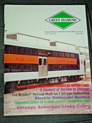 The Green Diamond: Illinois Central Rr Historical Society,  Passenger Motor Cars
