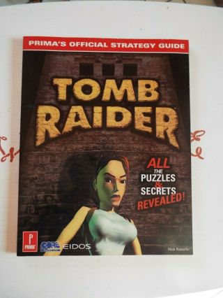 Tomb Raider=all Puzzles And Secrets Revealed " Prima 