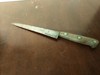 Vintage Wester Bros Solingen Germany Butcher Knife 8 " Blade