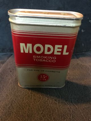 Model Smoking Tobacco Pocket Tin