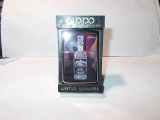 1995 Jim Beam Zippo Lighter In Case