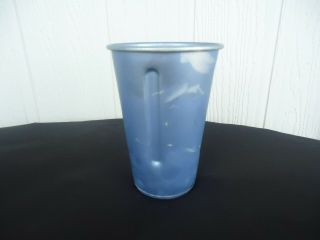 Vintage Anodised Aluminium Milkshake Cup