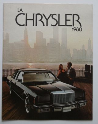 Chrysler Yorker Newport 1980 Dealer Brochure - French - Canada St1002000318