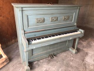M Schulz Co Antique Grand Upright Piano