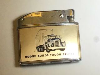 Vintage Rolex Cigarette Lighter Advertising Dodge Trucks Japan