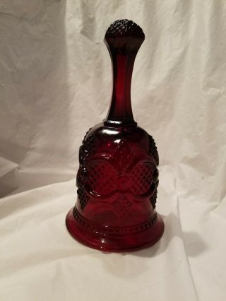 Vintage 1979 Red Avon Christmas Bell