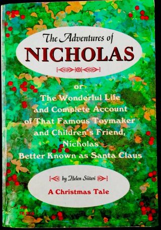 Adventures Of St Nicholas Santa Claus Vintage Children 