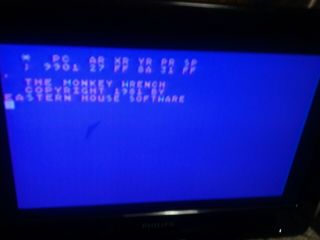 Rare vintage Monkey Wrench cartridge for Atari 800 by Eastern House Software 3