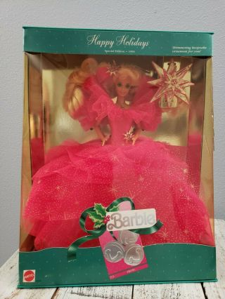 1990 Happy Holidays Special Edition Barbie Nrfb