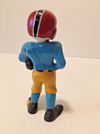 Vintage Wilton Football Player Cake Topper 4 1/2 Inches tall 3