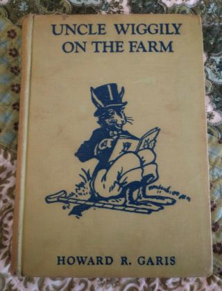 Uncle Wiggily On The Farm By Howard R Garis - 1939 Book Color Illustrations