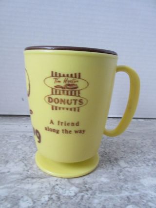 Old Vintage Tim Hortons Plastic Tim - Mug Travel Coffee Mug Whirley Industries 2